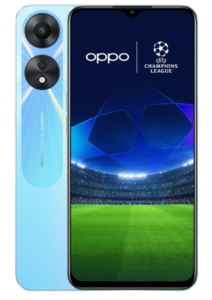 oppo a g glowing blue klap