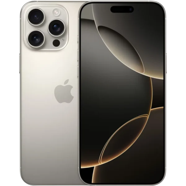 apple iphone pro max natural titanium klap
