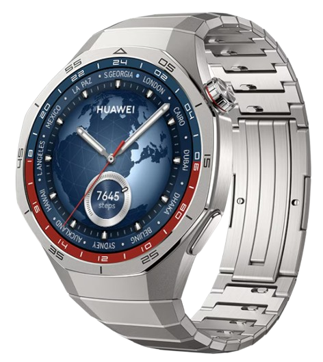 Smartwatch Huawei Watch GT 5 Pro 46mm, Titanium Case, Titanium Silver Strap A+