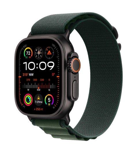 Apple Watch Ultra 2, GPS, Cellular, Carcasă Black Titanium 49mm A+