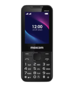 telefon mobil Maxcom MM black klap