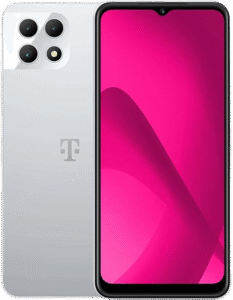 t phone arctic grey klap