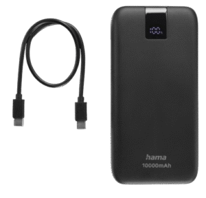 baterie externa hama mah black klap
