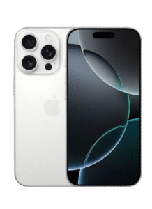 apple iphone pro white titanium klap