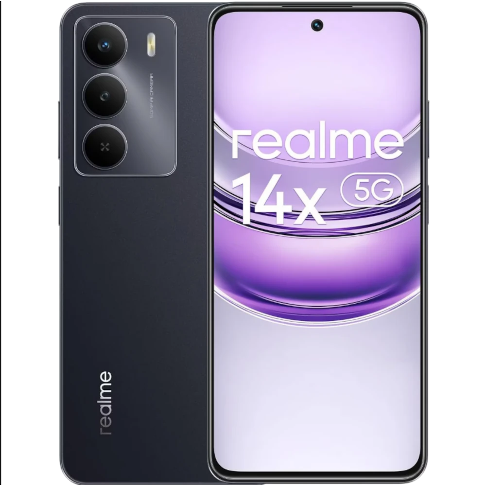 Realme X Carbon Black klap