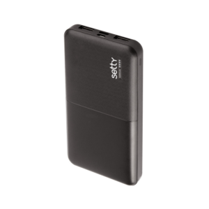 setty powerbank black klap